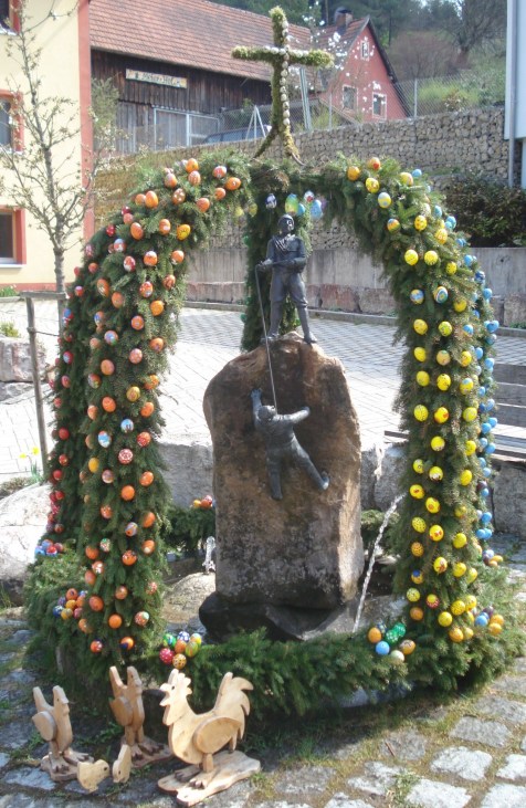 Osterbrunnen in Haunritz