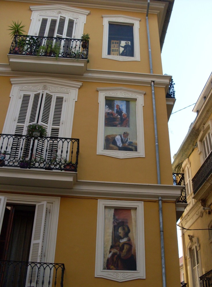 Rechte Seite des Gebäudes