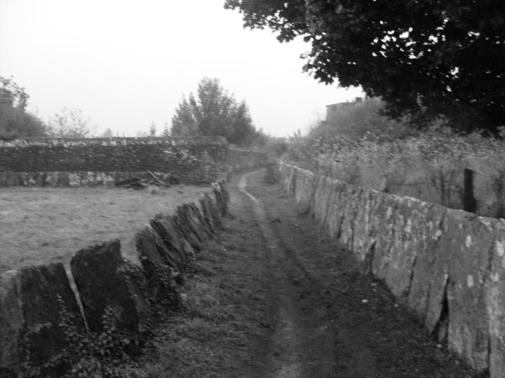Schlechtes Wetter auf dem Camino im August (Foto: schrittWeise, 2015)