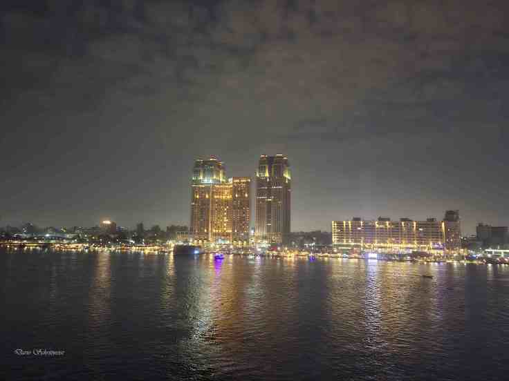 Der Nil von der Insel Zamalek aus gesehen