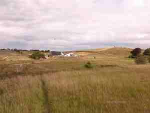 Der Dolmen aus der Ferne
