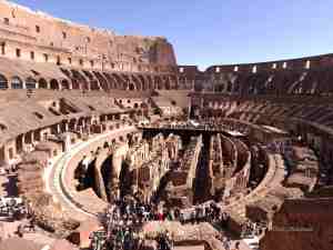 Der Untergrund der Arena