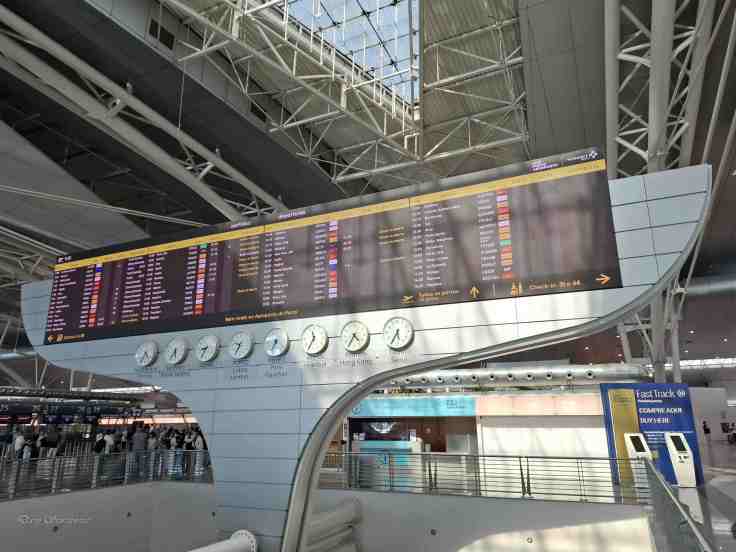 Der Flughafen von Porto